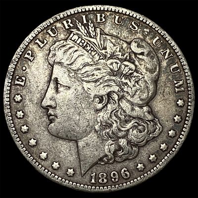 1896-O Silver Morgan Dollar NEARLY UNCIRCULATED