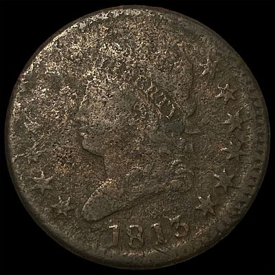 1813 Classic Head Large Cent NICELY CIRCULATED. 1813 Classic Head Large Cent NICELY CIRCULATED