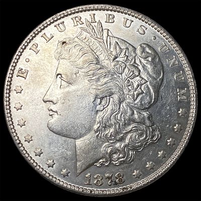 1878 Silver Morgan Dollar CLOSELY UNCIRCULATED. 1878 Silver Morgan Dollar CLOSELY UNCIRCULATED