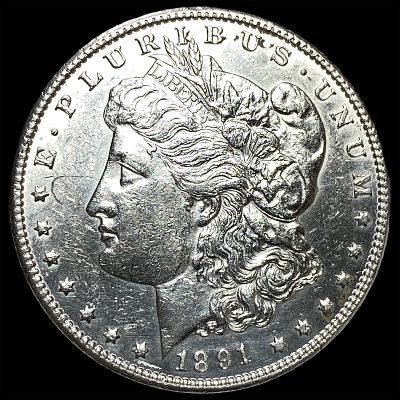 1891-CC Silver Morgan Dollar UNCIRCULATED