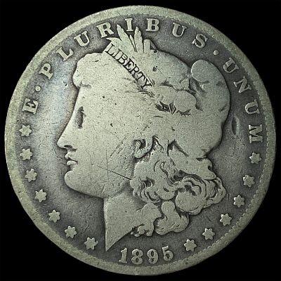 1895-O Silver Morgan Dollar NICELY CIRCULATED