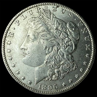 1896 Silver Morgan Dollar UNCIRCULATED