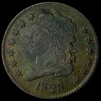 1828 Classic Head Half Cent UNCIRCULATED