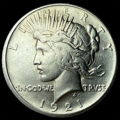 1921 Silver Peace Dollar UNCIRCULATED