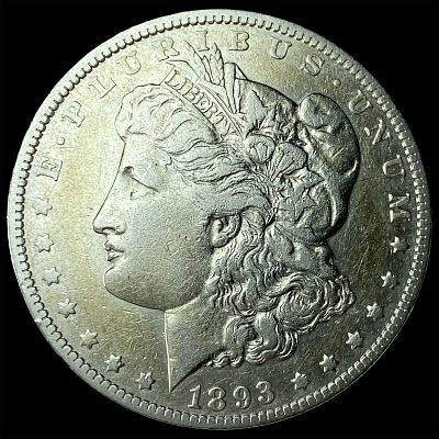 1893-O Silver Morgan Dollar LIGHTLY CIRCULATED. 1893-O Silver Morgan Dollar LIGHTLY CIRCULATED