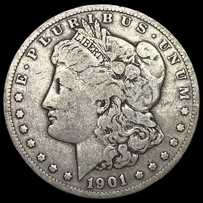 1901-S Silver Morgan Dollar NICELY CIRCULATED