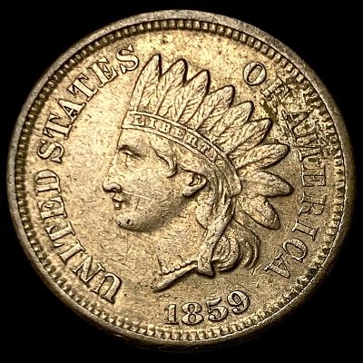 1859 Indian Head Cent CLOSELY UNCIRCULATED