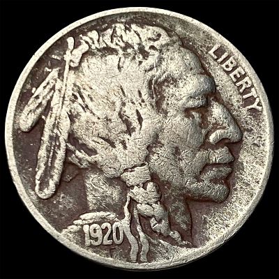 1920-S Buffalo Nickel LIGHTLY CIRCULATED