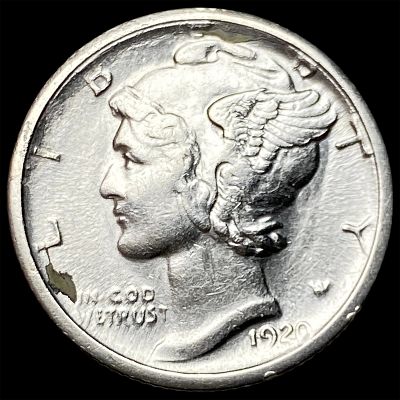 1920-S Silver Mercury Dime UNCIRCULATED
