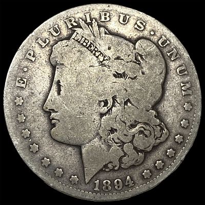 1894-S Silver Morgan Dollar NICELY CIRCULATED