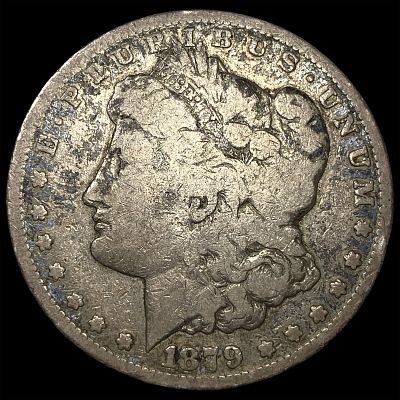 1879-CC Silver Morgan Dollar LIGHTLY CIRCULATED