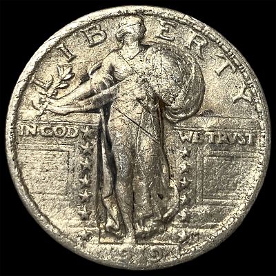1919 Standing Liberty Quarter NEARLY UNCIRCULATED