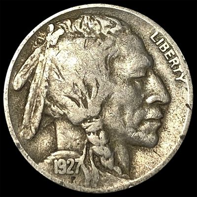 1927-S Buffalo Nickel LIGHTLY CIRCULATED