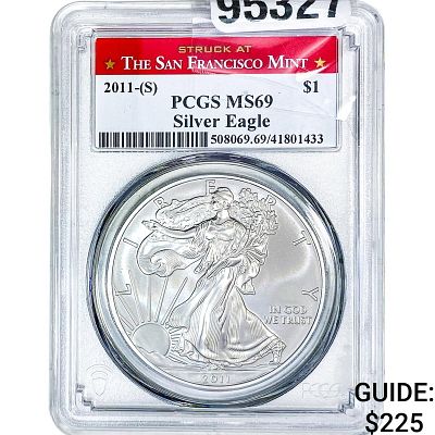 2011[S] Silver Eagle PCGS MS69
