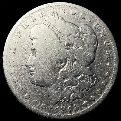 1893-CC Silver Morgan Dollar LIGHTLY CIRCULATED. 1893-CC Silver Morgan Dollar LIGHTLY CIRCULATED