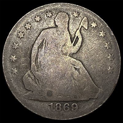 1869-S Silver Half Dollar CLOSELY UNCIRCULATED. 1869-S Silver Half Dollar CLOSELY UNCIRCULATED