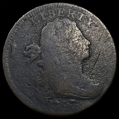 1798 Draped Bust Large Cent LIGHTLY CIRCULATED. 1798 Draped Bust Large Cent LIGHTLY CIRCULATED