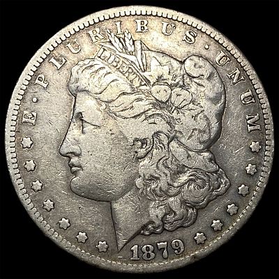 1879-CC Silver Morgan Dollar NEARLY UNCIRCULATED. 1879-CC Silver Morgan Dollar NEARLY UNCIRCULATED