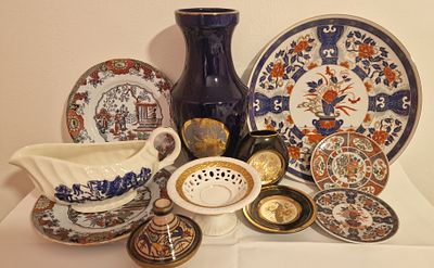 Selection Of Chinese And Japanese Ceramic Items. No chips or cracks
