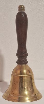 Captains Bell. Ships bell 20cm tall