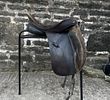 18” N/M Albion Legend Saddle. Dressage cut.
Stamped inside N~M~18 inch. In brown leather and Suede.Image - 1