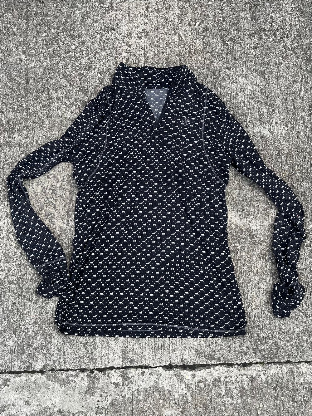 Ariat Long sleeved Riding Top. Size medium