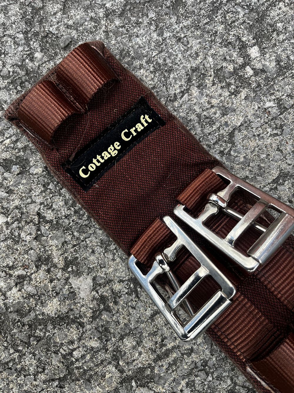 Cottage Craft Girth. Brown 28 inches