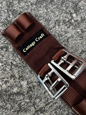 Cottage Craft Girth. Brown 28 inches