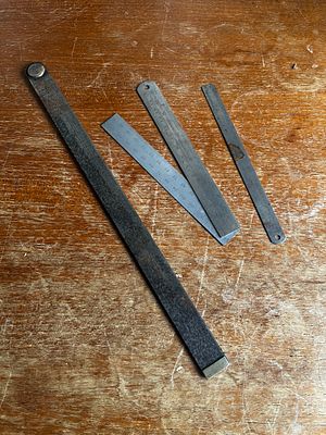 Stainless steel engineering Rulers