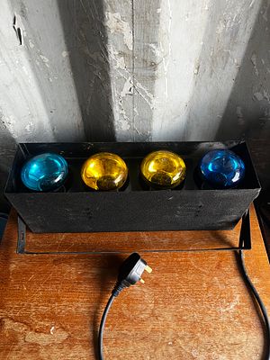 4 bulb sound to light disco light