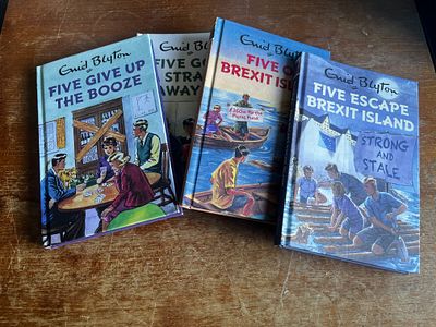 Enid Blyton Adult Themed books. Comedy- hardback