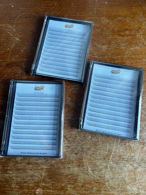 3pks of individual eyelash extensions. BNIB