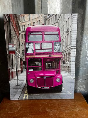 London Bus Canvas