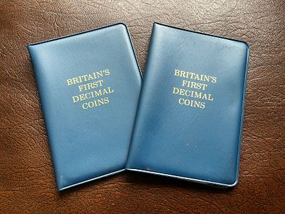 2 first decimal coins wallets. With coins