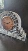 Waterford crystal mantle clock with quartz movement no chips or cracks untested as no specific Image - 1