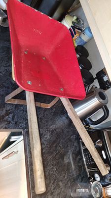 Brio vintage kids 
Wheelbarrow . Brio vintage wheelbarrow in 
Working Condition has patina 