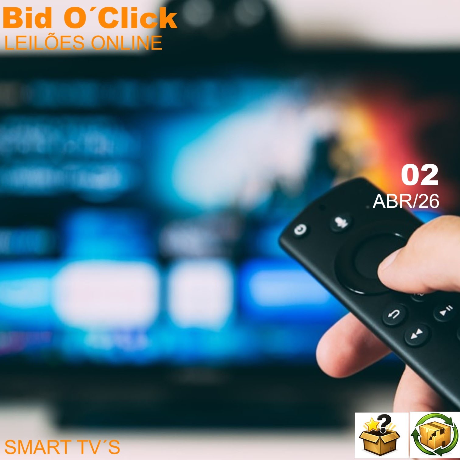 BidO’Click | Auction 26.114 | Smart Tv's