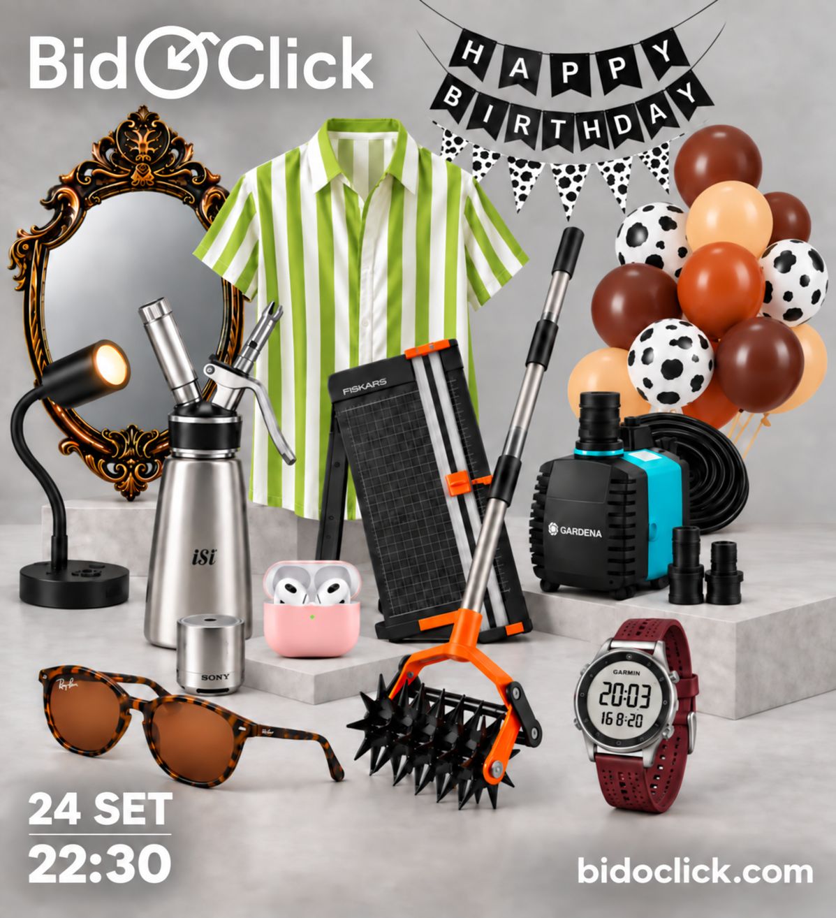 BidO’Click | Auction 26.296 | Return Mix