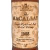 MACALLAN 1968. Macallan Single Highland Malt Scotch Whisky 
18 years old 
Distilled: 1968 Image - 3