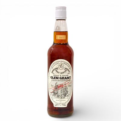 GLEN GRANT 1956. Glen Grant Highland single malt Scotch whisky, 
distilled in 1956 and bottled 