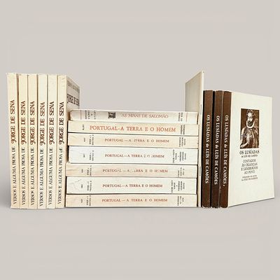 VARIOUS BOOKS. Set of approximately 17 various books, some repeated, by David Mour&atilde;o-Ferreira 