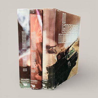 WORLD WAR II. Great Chronicle of the Second World War in 3 volumes,Reader's Digest 