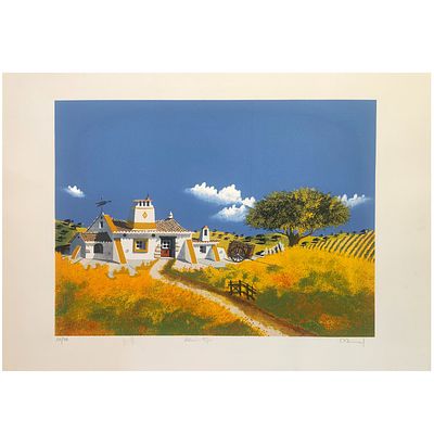 PEDRO BUISEL. “Beyond the Tagus”Serigraphy technique on paperDimensions: 51x72 cmN 137/200