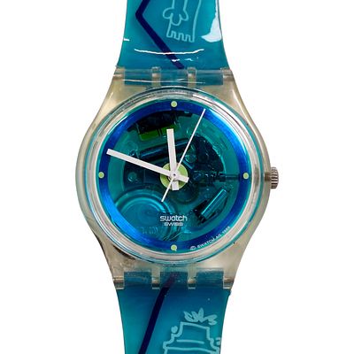 SWATCH AG1999. Original Swiss Made SWATCH AG1999 wrist watch - Model "ACCSESS MONTE DA LUA 
