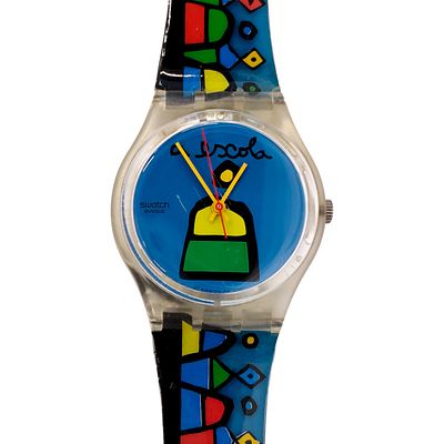 SWATCH AG2000. Original Swiss Made SWATCH AG2000 wrist watch - Model "A ESCOLA GK233" - In 