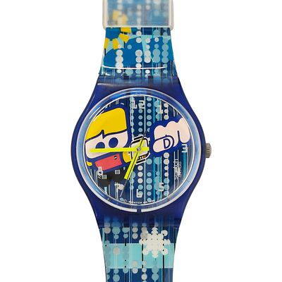 SWATCH AG1996. Original Swiss Made SWATCH AG1996 wrist watch - "Model London Club 730 ref.GS106" 