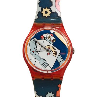 SWATCH AG1996. Original Swiss Made SWATCH AG1996 wrist watch - "Roboboy GR135 Model" - In 