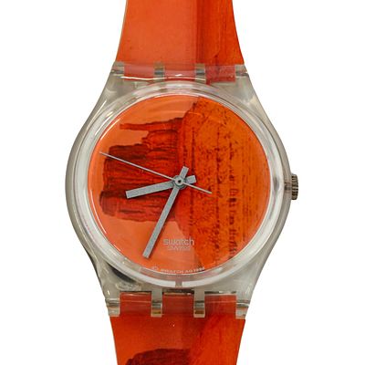 SWATCH AG1996. Original Swiss Made SWATCH AG1996 wrist watch - "Gent ZERKON GK240 Model" - In 