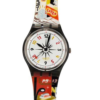 SWATCH AG1995. Original Swiss Made SWATCH AG1995 wrist watch - "Upper East GM136 Model" - In box 