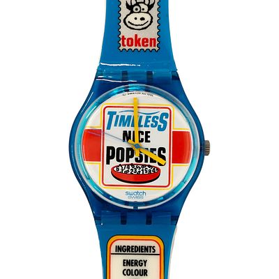 SWATCH AG1995. Original Swiss Made SWATCH AG1995 wrist watch - "Timeless Nice Popsies GN156 